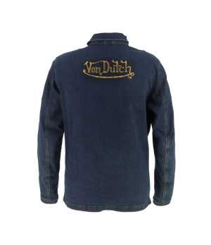 Helstons - Chemise Captain Toile Denim x Von Dutch