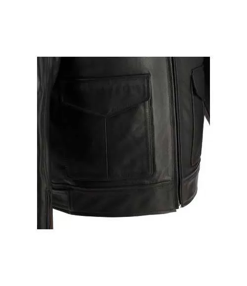BLOUSON CUIR HOMME SOUBIRAC ALPHA ETANCHE