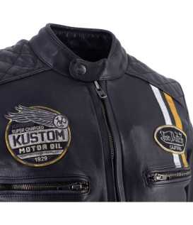 Helstons - Blouson Vd - Race Now Cuir Wash
