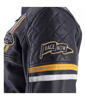 Helstons - Blouson Vd - Race Now Cuir Wash