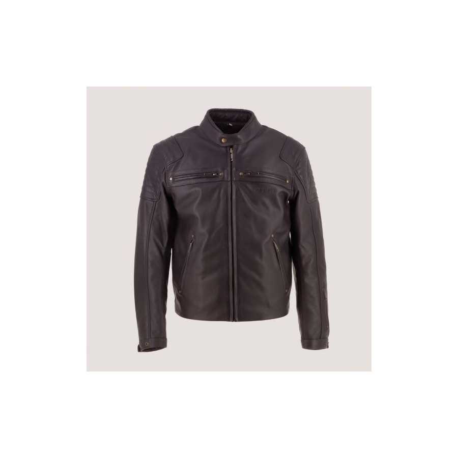 Helstons - Blouson Missile Cuir Naturel Helstons - Blouson Missile Cuir Naturel