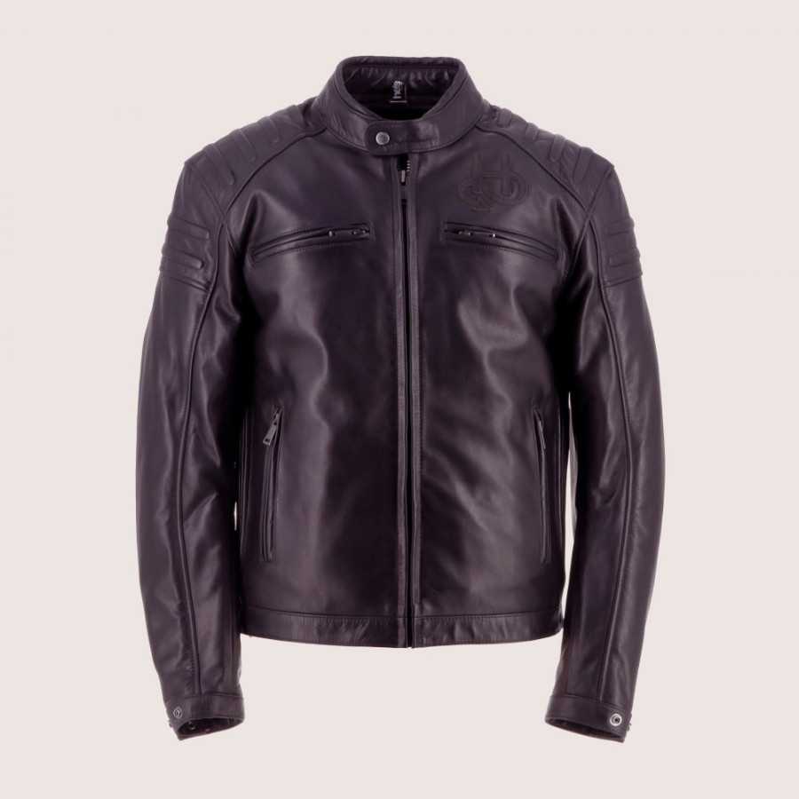 Helstons - Blouson Bomb Cuir Naturel Helstons - Blouson Bomb Cuir Naturel