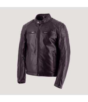 Helstons - Blouson Bomb Cuir Naturel