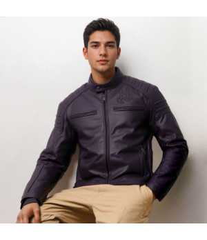 Helstons - Blouson Bomb Cuir Naturel