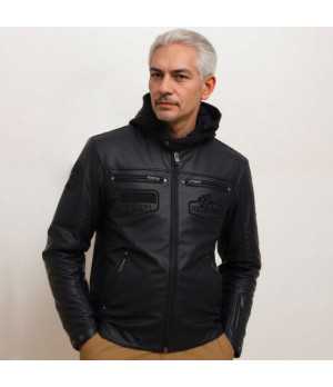 Helstons - Blouson Rival Cuir Naturel