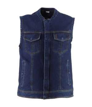 Helstons - Gilet West Toile Denim