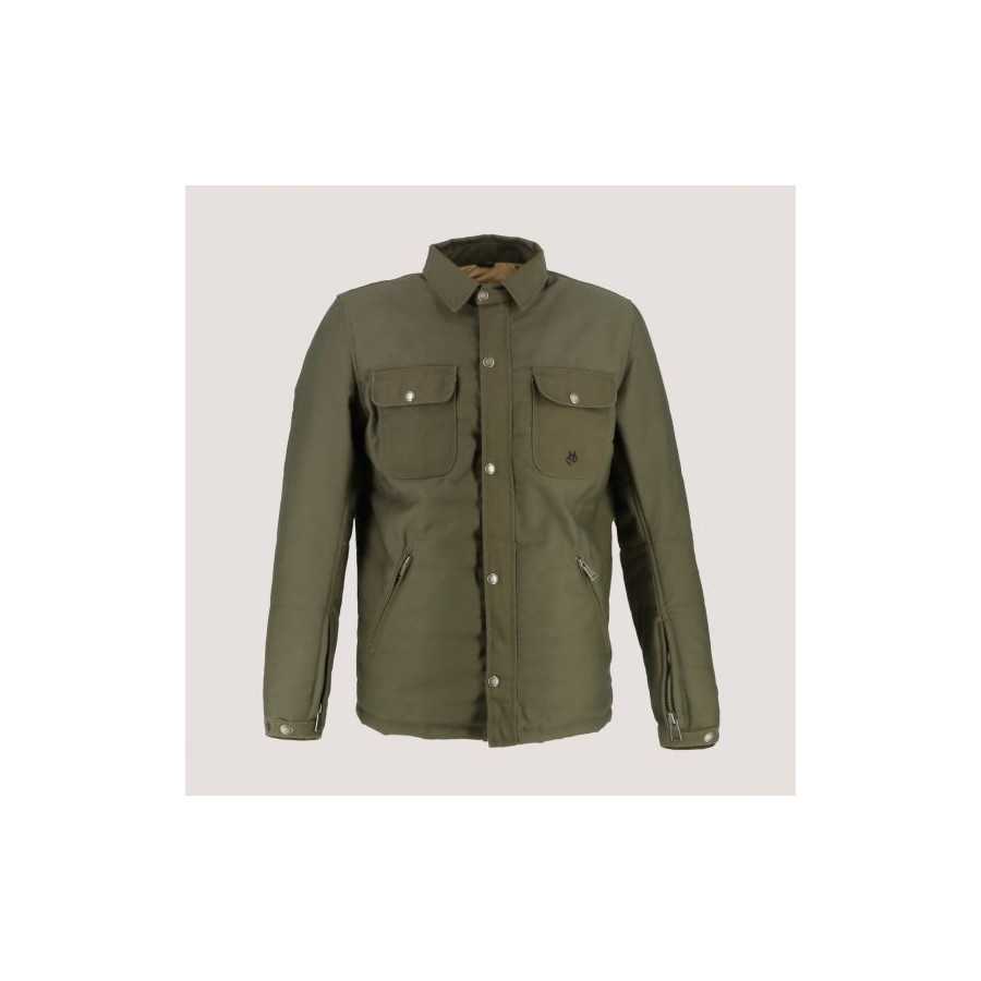 Helstons - Surchemise Detroit Evo Men Hiver Toile Canvas Helstons - Surchemise Detroit Evo Men Hiver Toile Canvas