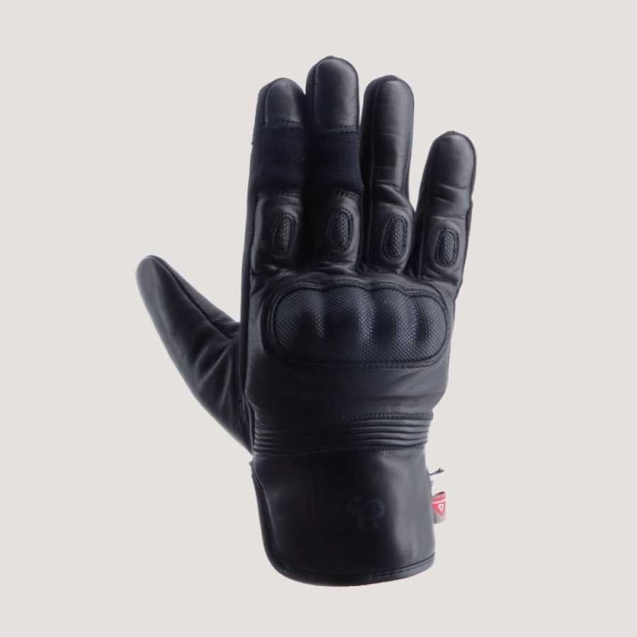 Helstons - Gants Tomy Hiver Cuir-Tissu