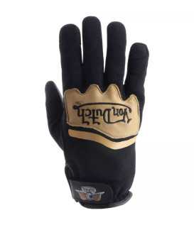 Helstons - Gants Hero Tissu-Cuir x Von Dutch Helstons - Gants Hero Tissu-Cuir x Von Dutch