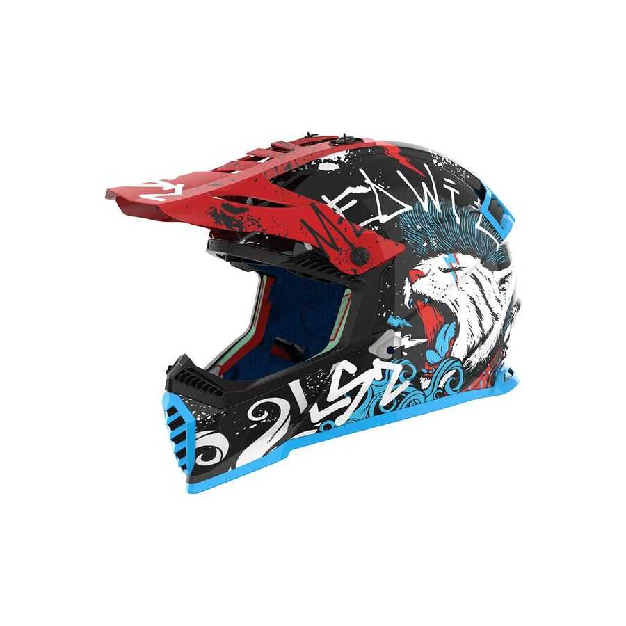 Ls2 - Casque Mx437 Fast II Mini Starmaw Ls2 - Casque Mx437 Fast II Mini Starmaw