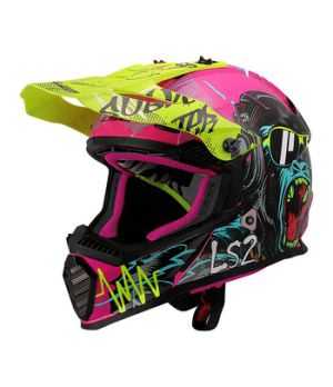 Ls2 - Casque Mx437 Fast II Mini Gorilla