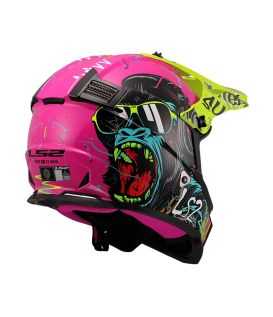 Ls2 - Casque Mx437 Fast II Mini Gorilla