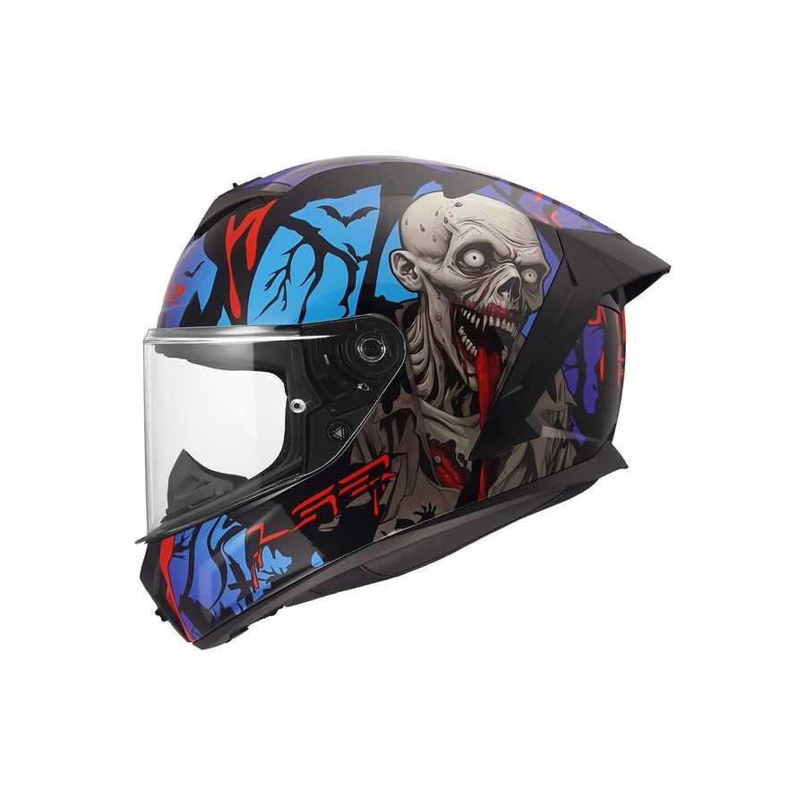 Ls2 - Casque Ff820 Rapid III Zombie II