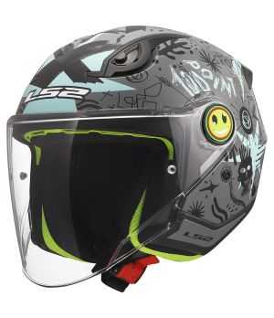 Ls2 - Casque Of622 Funny II Scribble