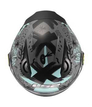 Ls2 - Casque Of622 Funny II Scribble