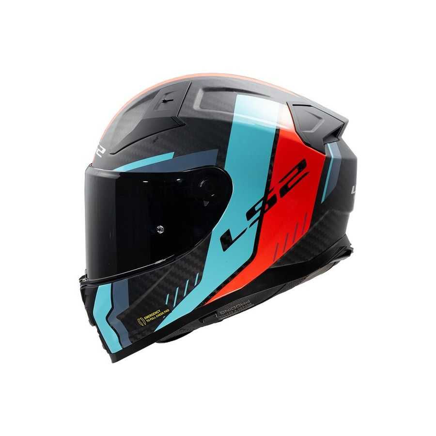 Ls2 - Casque Ff811 Vector II Carbon Grid