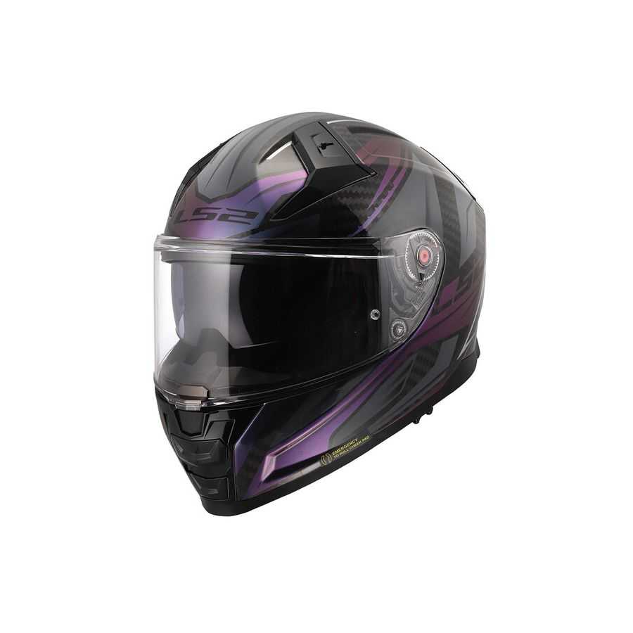 Ls2 - Casque Ff811 Vector II Carbon Savage