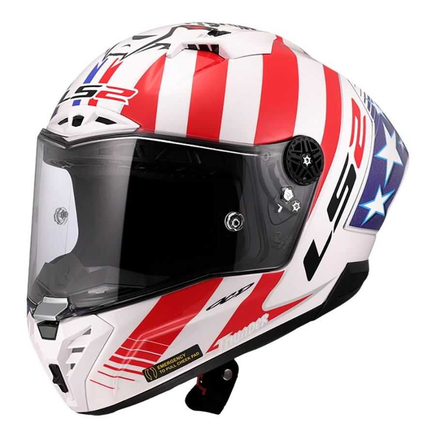 Ls2 - Casque Ff805 Thunder Gp Aero Replica Baz