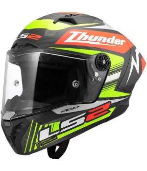 Ls2 - Casque Ff805 Thunder Gp Aero Replica Black