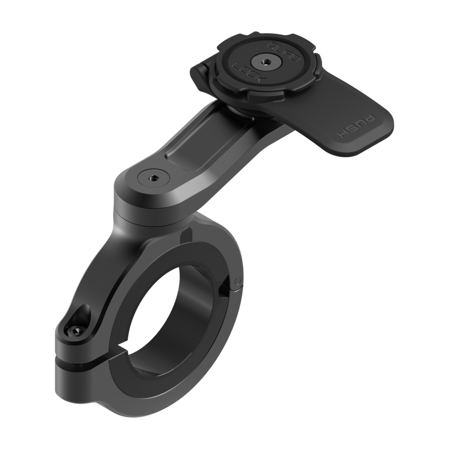 Quad lock - Support De Montage Guidon Pro - Pour Guidons Fatbar / Spécial Custom