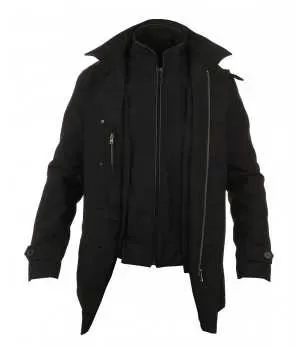 VESTE VSTREET TRENCH COAT NOIRE