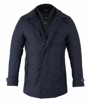 VESTE VSTREET TRENCH COAT BLEUE