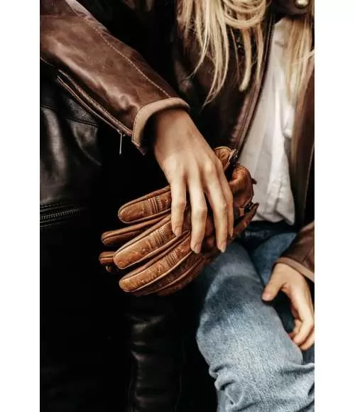 GANTS Original Driver - LE LADY BOBBER COGNAC