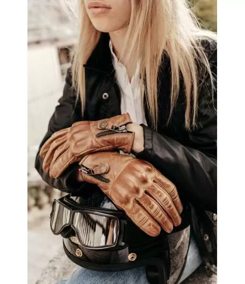 GANTS Original Driver - LE LADY BOBBER COGNAC