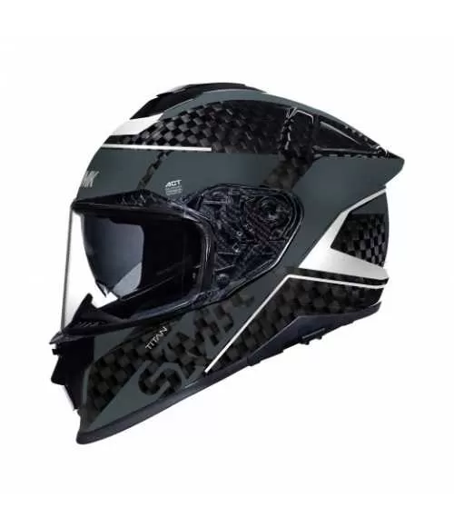 CASQUE TITAN CARBON NERO - SMK