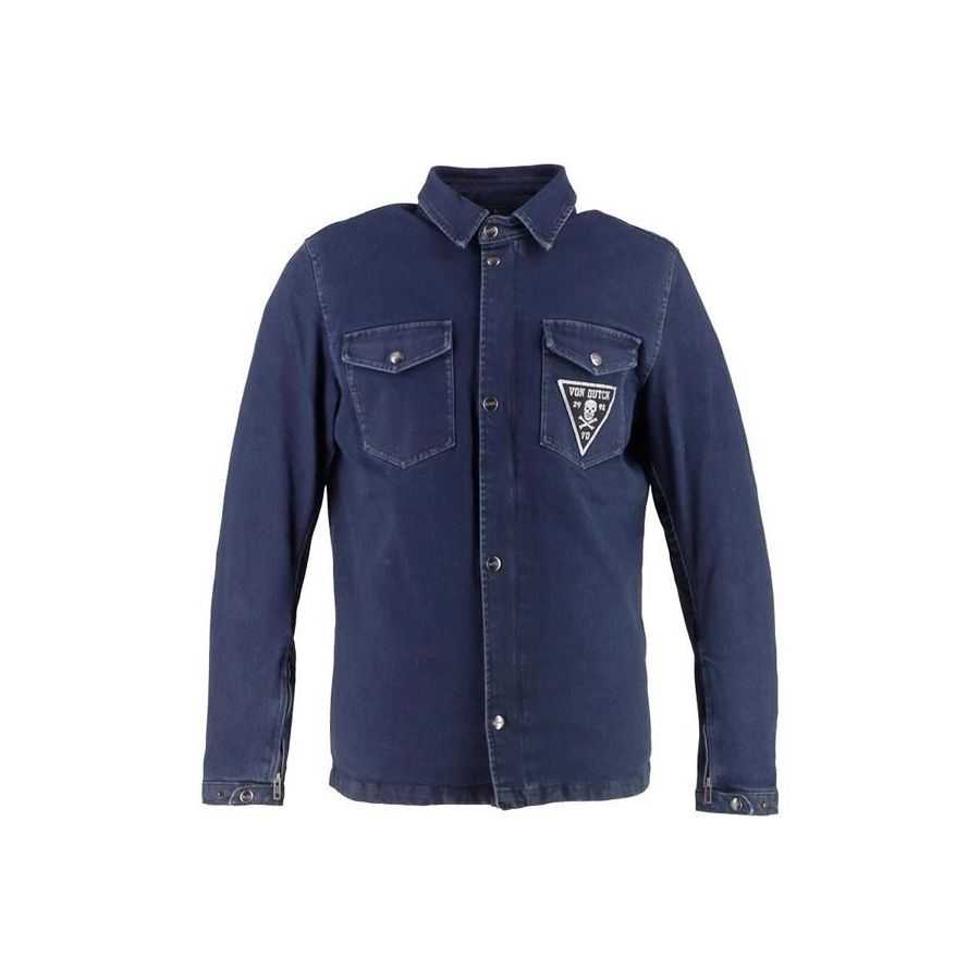 Von Dutch - Chemise Stray Cat (Coton Denim) Von Dutch - Chemise Stray Cat (Coton Denim)