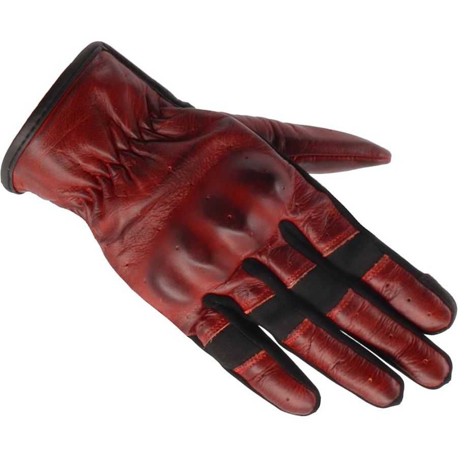 Helstons - Gants Holy Femme Ete Cuir/Tissu