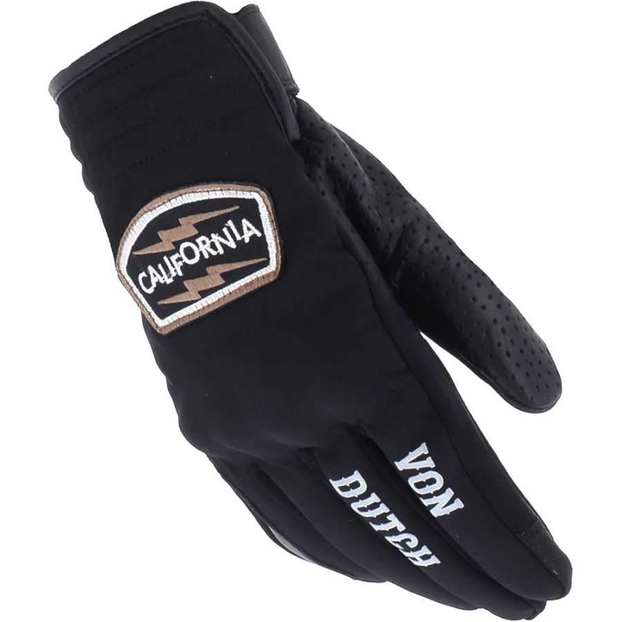 Von Dutch - Gants Cali Air (Tissu/Cuir) Von Dutch - Gants Cali Air (Tissu/Cuir)