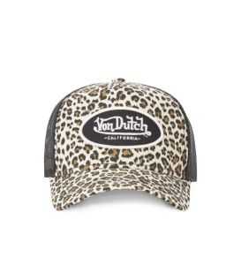Von Dutch - Casquette Snapback Léopard