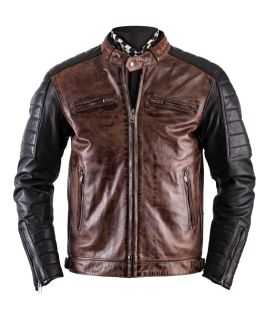 Blouson Cruiser Cuir Rag - Helstons