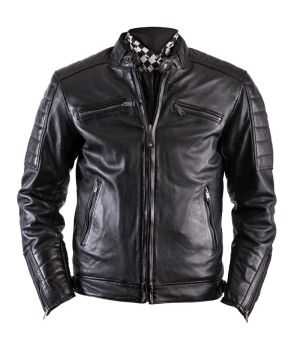 Blouson Cruiser Cuir Rag - Helstons