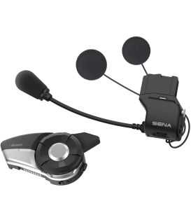 Sena - Intercom 20S Evo, Motorcycle Bluetooth Communication System With Hd Speakers - Dual Pack