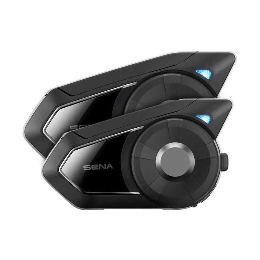 Sena - Intercom 30K Motorcycle Bluetooth Communication System With Mesh Intercom And Hd Speakers Dual Pack Sena - Intercom 30K Motorcycle Bluetooth Communication System With Mesh Intercom And Hd Speakers Dual Pack