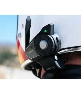 Sena - Intercom 30K Motorcycle Bluetooth Communication System With Mesh Intercom And Hd Speakers Dual Pack