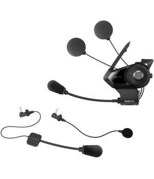 Sena - Intercom 30K Motorcycle Bluetooth Communication System With Mesh Intercom And Hd Speakers Dual Pack