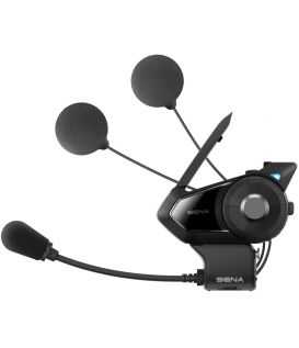 Sena - Intercom 30K Motorcycle Bluetooth Communication System With Mesh Intercom And Hd Speakers Dual Pack