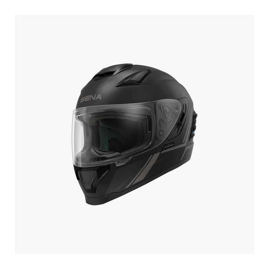 Sena - Casque Moto Intégral Stryker Avec Mesh Intercom Sena - Casque Moto Intégral Stryker Avec Mesh Intercom