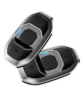 Sena - Intercom sf4 Motorcycle Bluetooth Communication System With Dual Speakers - Dual Pack