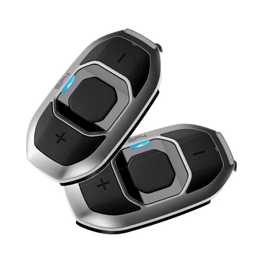 Sena - Intercom sf4 Motorcycle Bluetooth Communication System With Dual Speakers - Dual Pack Sena - Intercom sf4 Motorcycle Bluetooth Communication System With Dual Speakers - Dual Pack