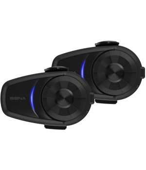Sena - Intercom 10S, Motorcycle Bluetooth Communication System - Dual Pack