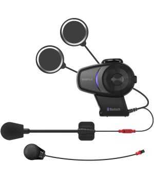 Sena - Intercom 10S, Motorcycle Bluetooth Communication System - Dual Pack
