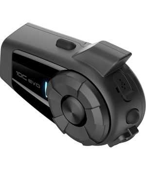 Sena - Intercom 10C Evo Motorcycle Bluetooth Camera & Communication System With Hd Speakers
