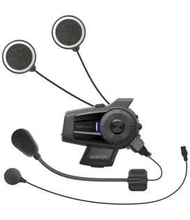 Sena - Intercom 10C Evo Motorcycle Bluetooth Camera & Communication System With Hd Speakers