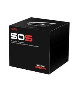 Sena - Intercom 50S Motorcycle Bluetooth / Mesh Communication System With Sound By Harman Kardon