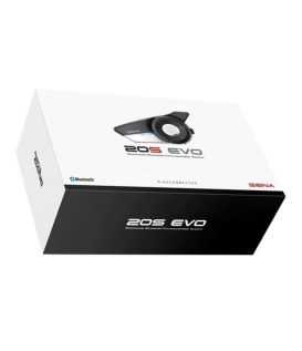 Sena - Intercom 20S Evo, Motorcycle Bluetooth Communication System With Hd Speakers