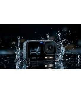 Sena - Sena Prism. Bluetooth Action Camera. Motorcycle Pack
